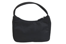 画像をギャラリービューアに読み込む, 極美品 PRADA プラダ ハンドバッグ MV515 ホーボー ミニバッグ 三角ロゴ金具 シルバー金具 中古 52088