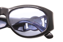 画像をギャラリービューアに読み込む, VERSACE ヴェルサーチ サングラス MOD 424 COL 852 BK メデューサ ブラック ゴールド金具 ブルーレンズ 中古 52097