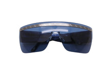 画像をギャラリービューアに読み込む, VERSACE ヴェルサーチ サングラス メデゥーサ ロゴ ブルー シルバー メンズ ラグジュアリー ストリート 中古 52100