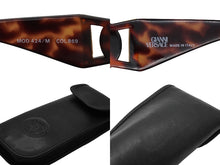 画像をギャラリービューアに読み込む, VERSACE ヴェルサーチ サングラス MOD 424 COL 869 メデューサ ブラウン ゴールド金具 美品 中古 52105