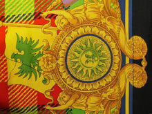 画像をギャラリービューアに読み込む, Gianni Versace ジャンニ・ヴェルサーチ 長袖シャツ バロッコ 総柄 マルチカラー シルク サイズ38 良品 中古 52204