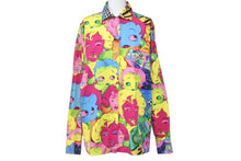 画像をギャラリービューアに読み込む, Versace ヴェルサーチ 長袖シャツ Betty Boop Marilyn Monroe ベティ・ブープ マリリン・モンロー 極美品 中古 52440