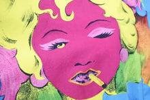 画像をギャラリービューアに読み込む, Versace ヴェルサーチ 長袖シャツ Betty Boop Marilyn Monroe ベティ・ブープ マリリン・モンロー 極美品 中古 52440