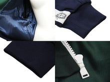 画像をギャラリービューアに読み込む, VERSACE ヴェルサーチ ジャージ トラックジャケット Sサイズ メデゥーサ グリーン ネイビー サイドロゴ 極美品 中古 52503