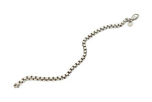 画像をギャラリービューアに読み込む, TIFFANY&amp;CO ティファニー ベネチアン ブレスレット アクセサリー スクエアリング シルバー925 15.9g 美品 中古 52627