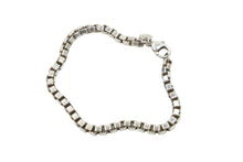 画像をギャラリービューアに読み込む, TIFFANY&amp;CO ティファニー ベネチアン ブレスレット アクセサリー スクエアリング シルバー925 15.9g 美品 中古 52627