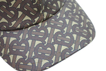 画像をギャラリービューアに読み込む, BURBERRY バーバリー キャップ 帽子 TB モノグラム BURW01W ブラウン イタリア製 サイズL 美品 中古 52635