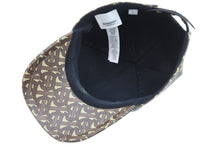 画像をギャラリービューアに読み込む, BURBERRY バーバリー キャップ 帽子 TB モノグラム BURW01W ブラウン イタリア製 サイズL 美品 中古 52635