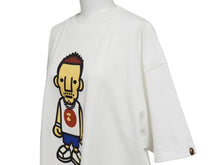 Load image into Gallery viewer, a bathing ape nakata.net アベイシングエイプ 中田英寿 半袖Tシャツ 2006年 コットン ホワイト サイズXL 美品 中古 52739