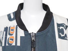 画像をギャラリービューアに読み込む, 神 RAF SIMONS ラフシモンズ 03SS 消費者期 ピーターポッター グラフィック ボンバージャケット MA-1 48 アーカイブ 中古 52742