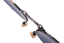 画像をギャラリービューアに読み込む, Jean paul gaultier ジャンポールゴルチェ ヴィンテージ サングラス メガネ 折りたたみ式 56-9101 メタル ブラック 良品 中古 52971