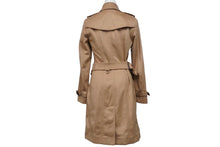 画像をギャラリービューアに読み込む, 極美品 BURBERRY バーバリー カシミヤ トレンチコート ブラウン アウター ゴールド金具 ノバチェック 3994455 サイズ36 中古 53062