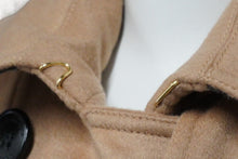 画像をギャラリービューアに読み込む, 極美品 BURBERRY バーバリー カシミヤ トレンチコート ブラウン アウター ゴールド金具 ノバチェック 3994455 サイズ36 中古 53062