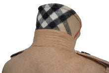 画像をギャラリービューアに読み込む, 極美品 BURBERRY バーバリー カシミヤ トレンチコート ブラウン アウター ゴールド金具 ノバチェック 3994455 サイズ36 中古 53062