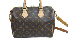 画像をギャラリービューアに読み込む, LOUISVUITTON ルイヴィトン スピーディ25 バンドリエール 2WAYバッグ ミニボストン PVCコーティングキャンバス 美品 中古 53251