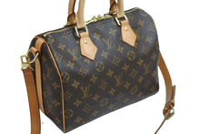 画像をギャラリービューアに読み込む, LOUISVUITTON ルイヴィトン スピーディ25 バンドリエール 2WAYバッグ ミニボストン PVCコーティングキャンバス 美品 中古 53251