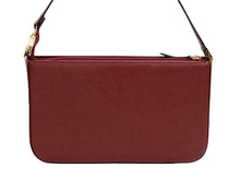 画像をギャラリービューアに読み込む, 極美品 BURBERRY バーバリー ハンドバッグ ボルドーバッグ ワンショルダーバッグ ワインレッド レザー ゴールド金具 中古 53551