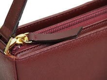画像をギャラリービューアに読み込む, 極美品 BURBERRY バーバリー ハンドバッグ ボルドーバッグ ワンショルダーバッグ ワインレッド レザー ゴールド金具 中古 53551