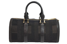 画像をギャラリービューアに読み込む, BURBERRY バーバリー ボストンバッグ レザー ゴールド金具 ブラウン ITEFFFPI14SCA 美品 中古 53654