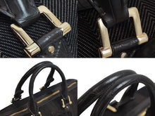 画像をギャラリービューアに読み込む, BURBERRY バーバリー ボストンバッグ レザー ゴールド金具 ブラウン ITEFFFPI14SCA 美品 中古 53654