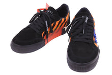 画像をギャラリービューアに読み込む, OFFWHITE オフホワイト スニーカー DIAG LOW VULCANIZED ダイアゴナル ロー バルカナイズド オレンジ ブラック 40 美品 中古 53719