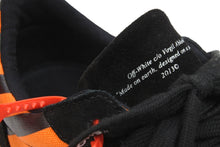 画像をギャラリービューアに読み込む, OFFWHITE オフホワイト スニーカー DIAG LOW VULCANIZED ダイアゴナル ロー バルカナイズド オレンジ ブラック 40 美品 中古 53719