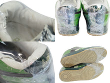 画像をギャラリービューアに読み込む, A BATHING APE × KAWS BAPE STA アベイシングエイプ カウズ ベイプスタ スニーカー グリーン 靴 29cm 中古 53775