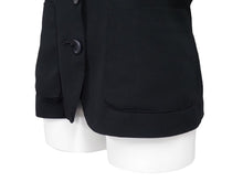 画像をギャラリービューアに読み込む, Jean Paul Gaultier ジャンポール ゴルチェ ライトジャケット ポリエステル ブラック サイズ40 中古 53814