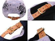 画像をギャラリービューアに読み込む, 極美品 LouisVuitton ルイヴィトン 2023SS キャップ カートゥーン M8158M キャスケットデニムモノグラム ブルー ピンク 中古 54261