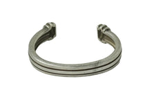 画像をギャラリービューアに読み込む, iffany&amp;Co. ティファニー バングル アトラス グルーブドカフ 重さ46.4g ATLAS GROOVED CUFF Ag925 中古 54302