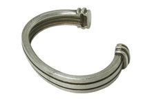 画像をギャラリービューアに読み込む, iffany&amp;Co. ティファニー バングル アトラス グルーブドカフ 重さ46.4g ATLAS GROOVED CUFF Ag925 中古 54302