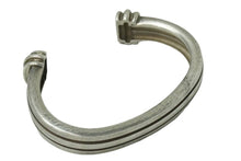 画像をギャラリービューアに読み込む, iffany&amp;Co. ティファニー バングル アトラス グルーブドカフ 重さ46.4g ATLAS GROOVED CUFF Ag925 中古 54302