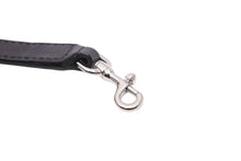 画像をギャラリービューアに読み込む, 極美品 LOEWE ロエベ ショルダーストラップ アマソナ75 スモール ブランドロゴ レザー ブラック シルバー金具 中古 54366