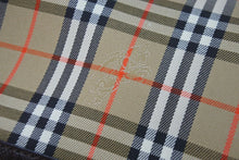 画像をギャラリービューアに読み込む, BURBERRY バーバリー セミショルダーバッグ ノバチェック キャンバスレザー ブラウン ベージュ ゴールド金具 美品 中古 54418