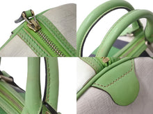 画像をギャラリービューアに読み込む, GUCCI グッチ ハンドバッグ ミニボストンバッグ 189895 GG 491403 JOYライン GGスプリームキャンバス シルバー金具 良品 中古 54430