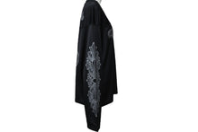 画像をギャラリービューアに読み込む, 新品未使用 CHROME HEARTS クロムハーツ スタジアムウォームアップジャージー メッシュ ブラック グレー サイズS 中古 54510