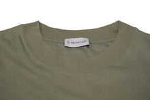 画像をギャラリービューアに読み込む, MONCLER モンクレール 長袖Ｔシャツ サイドロゴ カーキ サイズXS H19018D00006 829H8 美品 中古 54892