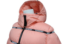 画像をギャラリービューアに読み込む, 新品未使用品 BURBERRY バーバリー コート ダウンジャケット キッズ 4500576878 ナイロン ポリエステル サイズ6Y ピンク 中古 55332