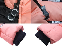 画像をギャラリービューアに読み込む, 新品未使用品 BURBERRY バーバリー コート ダウンジャケット キッズ 4500576878 ナイロン ポリエステル サイズ6Y ピンク 中古 55332