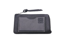 画像をギャラリービューアに読み込む, LOEWE ロエベ カードケース ブラック C660Z40X04 コインカードホルダー ソフトグレインカーフ 良品 中古 55608