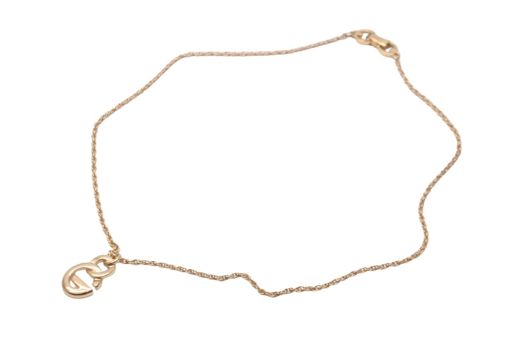 Givenchy ジバンシー ネックレス・チョーカー アクセサリー ペンダント Gモチーフ ゴールド 美品 中古 56124