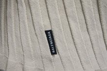 Load image into Gallery viewer, BALENCIAGA バレンシアガ トップス ツイストリブタートルネック 626186 T5145 レーヨン ベージュ サイズS 美品 中古 56218