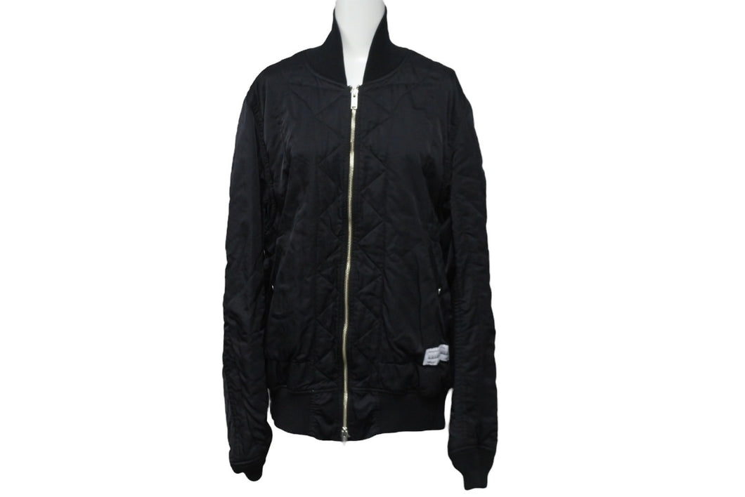 UNDERCOVER アンダーカバー ジャケット ツイル 裏縮絨 MA-1 ブルゾン サイズ1 UCS4201-2 良品 中古 56252