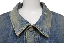 画像をギャラリービューアに読み込む, 新品未使用 SAINT MICHAEL セント マイケル BerBerJin デニム ジャケット ダメージ加工 SM-A23-0000-C17 サイズL 中古 56275