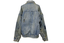 画像をギャラリービューアに読み込む, 新品未使用 SAINT MICHAEL セント マイケル BerBerJin デニム ジャケット ダメージ加工 SM-A23-0000-C17 サイズL 中古 56275
