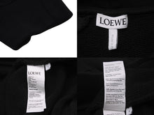 画像をギャラリービューアに読み込む, 極美品 LOEWE ロエベ パーカー フーディー パズル コットン ブラック ミディアムウェイト H526Y25J26 中古 56586