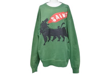 画像をギャラリービューアに読み込む, SAINT MICHAEL セントマイケル スウェット トレーナー CRW N SWT ヴィンテージ加工 サイズXL SM-A23-0000-021 美品 中古 57693