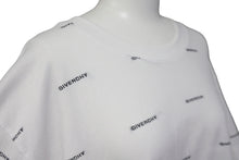 画像をギャラリービューアに読み込む, GIVENCHY ジバンシィ 半袖Ｔシャツ 総柄 ロゴ コットン ホワイト BM716R3YE4 2023AW 美品 中古 57706