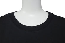 画像をギャラリービューアに読み込む, GIVENCHY ジバンシィ 半袖Ｔシャツ Ribbon Trimmed Logo BM70VA3002 ブラック コットン 美品 中古 57712