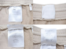 画像をギャラリービューアに読み込む, GIVENCHY ジバンシィ ショートパンツ スウェットショーツ ロゴ刺繍 ベージュ 2022AW サイズM BM51363Y78 美品 中古 57714
